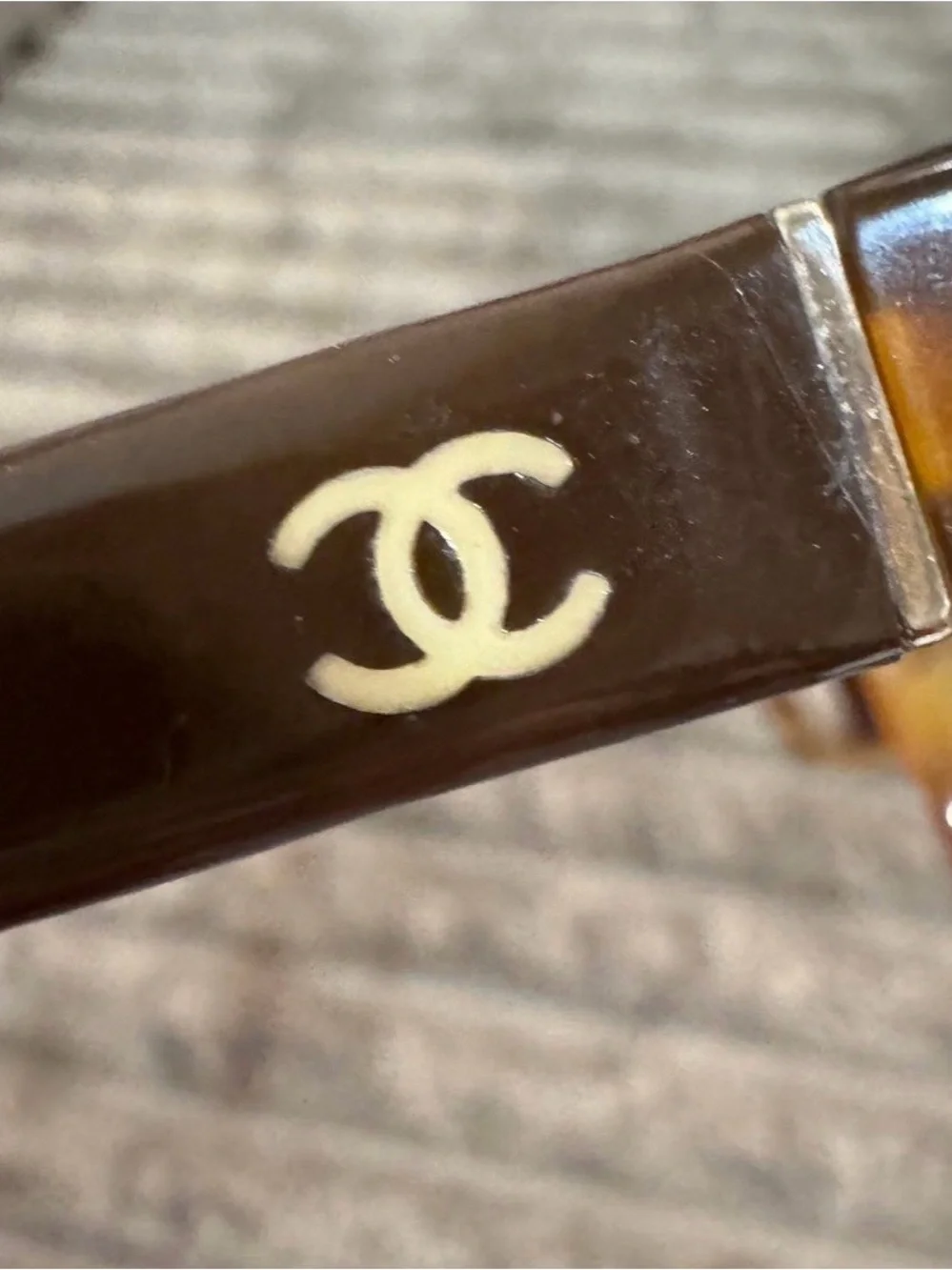 Rare Chanel Tortoise Shell Glasses Frames 100% Authentic